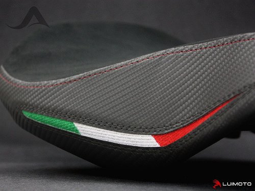 Luimoto Seat cover `Team Italia Performance` black - Ducati