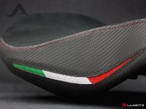 Luimoto Seat cover `Team Italia Performance` black - Ducati