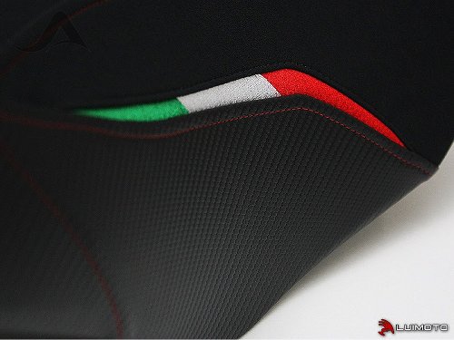 Luimoto Seat cover, black-itlay - Ducati 796, 1100