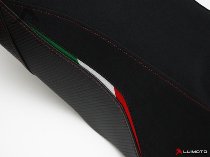 Luimoto Seat cover, black-itlay - Ducati 796, 1100