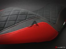Luimoto Seat cover `Diamond Edition` red - Ducati 821, 1200