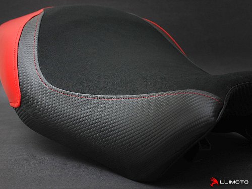 Luimoto Seat cover red - Ducati 821, 1200 Monster R, S