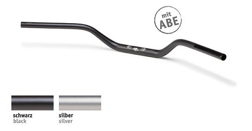 Lenker LSL Naked Bike X02, silber