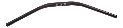 Superbike handlebar LSL XN1, conic, black, 28,6mm