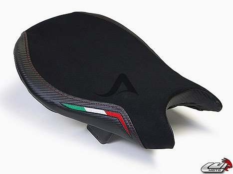 Luimoto Seat cover `Team Italia Performance` black-red -