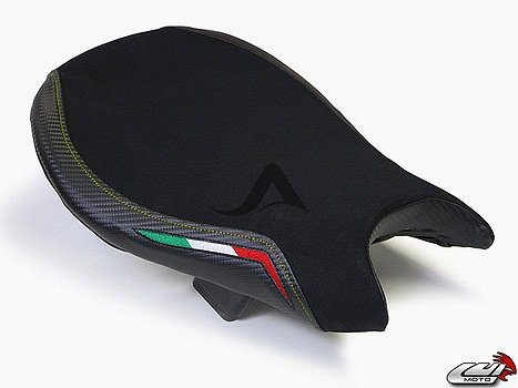 Luimoto Seat cover `Team Italia Performance` black-yellow -