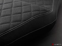 Luimoto Seat cover `Diamond` black - Moto Guzzi California