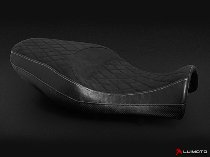 Luimoto Seat cover `Diamond` black - Moto Guzzi California