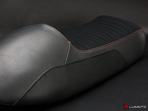 Luimoto Seat cover `Sport Classic` black - Moto Guzzi V7