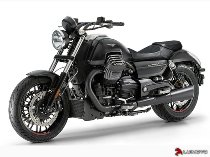 Luimoto Sitzbankbezug `Sport Classic` schwarz - Moto Guzzi