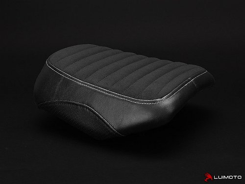 Luimoto Pillion seat cover `Sport Classic` black - Moto