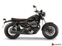 Luimoto Sitzbankbezug `Vintage` braun - Moto Guzzi V9 Bobber