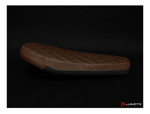 Luimoto Seat cover `Vintage` dark brown - Moto Guzzi V9