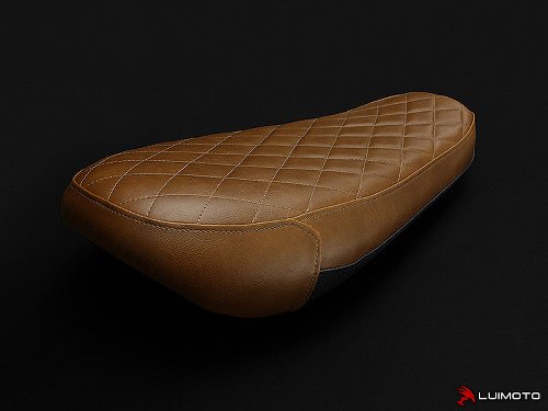 Luimoto Seat cover `Vintage` brown - Moto Guzzi V9 Roamer