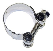 Moto Guzzi Exhaust clamp, stainless-steel, 39-41mm - V7 850