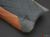 Luimoto Seat cover `Military X` velours brown - Ducati 800