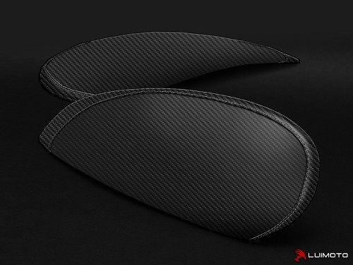 Luimoto Fuel tank side panel `Sport` carbon-black - Ducati