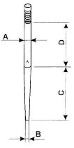 Aiguille carburateur A 27