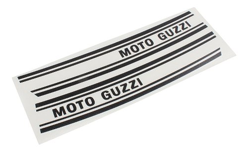 Moto Guzzi Fuel tank sticker kit right+left, black - V7 850