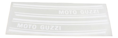 Moto Guzzi Tankaufklebersatz rechts+links, weiß - V7 850 GT,