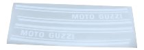 Moto Guzzi Tankaufklebersatz rechts+links, weiß - V7 850 GT,