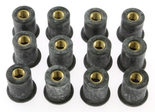 Rubber nut M6 (12 pieces) fairing...- Ducati SS, Monster,