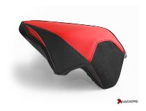 Luimoto Pillion seat cover `Veloce` black-red - Ducati 1100