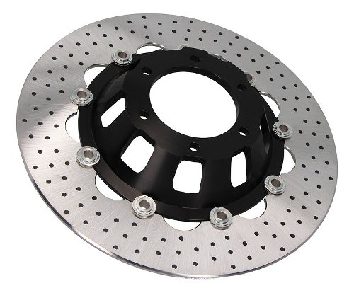 Moto Guzzi Brake disc kit front afloat , 300 mm, black