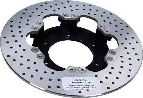 Moto Guzzi Brake disc rear 242 mm, stainless-steel