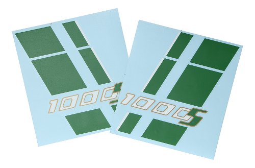 Moto Guzzi Sticker kit side cover green - 1000 S