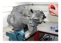 Moto Guzzi Werkzeug Stütze für das Getriebegehäuse -