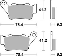 SBS Bremsbelag Street High Power Ceramic