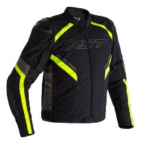 RST Sabre CE Textile Jacket - Black/Grey/Flo Yellow Size S