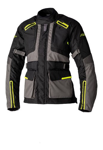 RST Ladies Endurance CE Textile Jacket - Black/Grey/Flo