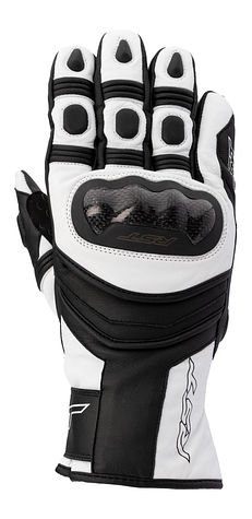 RST Sport Mid Waterproof CE Gloves - White/Black Size 11