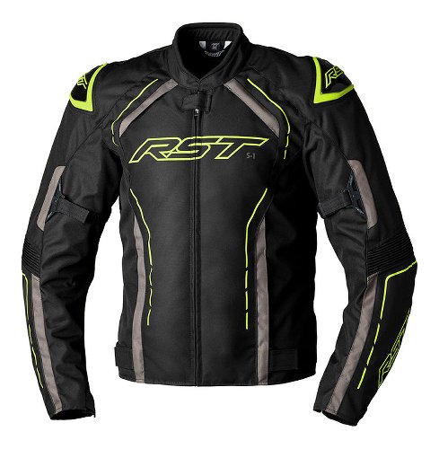 RST Textile Jacket S-1 Men - Neon yellow Size S