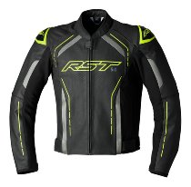 RST leather Jacket S1 Men - Neon yellow