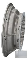 Moto Guzzi Spoke wheel nave rear wheel - 850 T3, T4, Mille