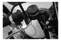 Moto Guzzi Front brake master cylinder, round, black PS 12,