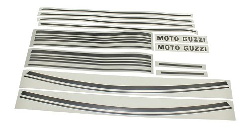 Moto Guzzi Decal kit, black - 850 T3, Polizia, Carabinieri