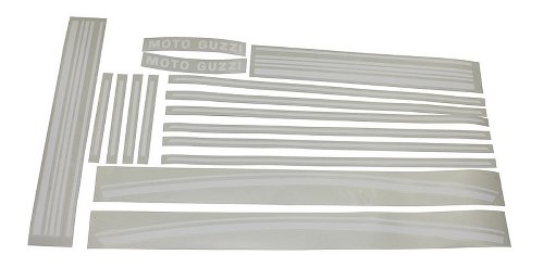 Moto Guzzi Decal kit white - 1000 Convert