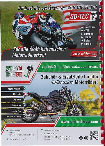 Moto Guzzi WHB Erweiterung V35 Imola, V35II