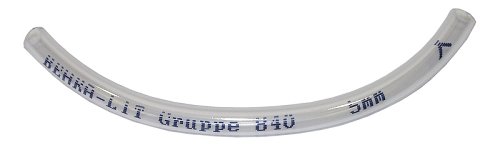 Fuel pipe transparent 5mm meterware