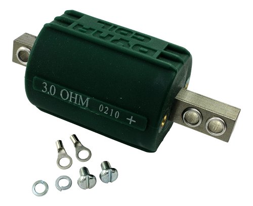 Dyna Bobine d´allumage Dyna mono 3,0 Ohm vert