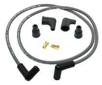 Dyna 1 kit cable del encendido 90° grafito 8mm, gris