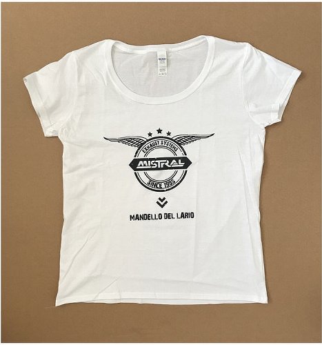 T-shirt Mistral 25 ans, femme, blanc, taille : L