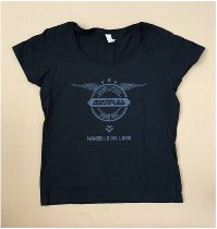 Camiseta Mistral 25 años, señora, negra, talla: L