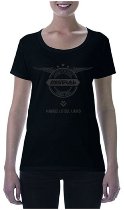 T-shirt Mistral 25 ans, femme, noir, taille : L