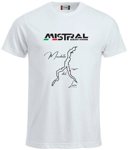 Mistral T-shirt, uomo, bianco, taglia: M