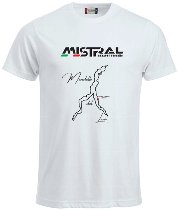 Mistral T-shirt, homme, blanc, taille : L